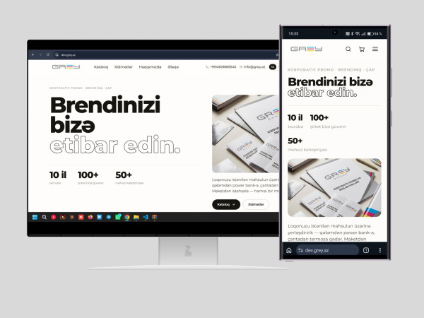 Вебсайт GREY